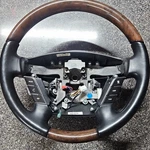 2011-2013 Hyundai Equus Steering Wheel Brown Wood. Fixed Price $80.00.