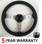 Steering Wheel And Boss Kit Fit Escort MK1 Capri Triumph Sprite Mg Austin Healey. Fixed Price $130.99.