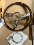Mgb , Mga Classic 14 Inch Woodrim Steering Wheel Fix /screws. Fixed Price $194.79.