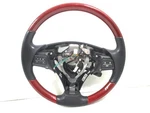 2010 Lexus GS350 Gray Leather Steering Wheel W/ Reddish Brown Woodgrain Oem Lkq. Fixed Price $183.38.