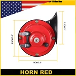 1PC Super Loud Train Horn 12V 300DB Waterproof Motorcycle Car Truck Suv Boat Red. Fixed Price $12.34.