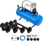 For Train Truck 4 Trumpets Air Horn 150DB Compressor Kit Tank Gauge. Fixed Price $59.99.