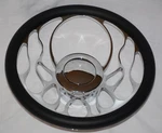 14" Flame Steering Wheel Adapter Plain Horn Button Chevy Gmc Hot Rod Chrome. Fixed Price $148.36.