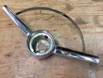 1964 Chevelle Malibu Ss Chrome Steering Wheel Used Oem Gm 9740962. Fixed Price $75.00.