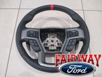 17 Thru 19 F-150 Oem Ford Leather W/ Red Accent Non-heat Steering Wheel Raptor. Fixed Price $996.95.