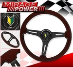 Classic Drag Wood Streak Steering Wheel Black Center Jdm Beginner Leaf Assembly. Fixed Price $48.99.