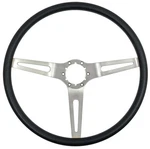 1969-77 Gm; Comfort Grip Cushioned Steering Wheel; 3-SPOKE; Silver Spokes; 15". Fixed Price $164.99.