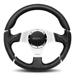 Genuine Momo Millenium Sport Leather 320MM Steering Wheel. Fixed Price $263.66.