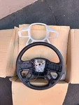 Steering Wheel Land Rover Defender Black Leather L663 Hse 2018. Fixed Price $475.00.