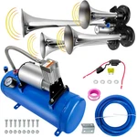 Train Horns Kit 4 Trumpet Air 120 Psi Compressor 1.6 Gal Tank. Fixed Price $94.99.