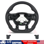 Heated Full Black Leather Steering Wheel Ford F-150 2015-20 F-250 Super Duty. Fixed Price $259.00.