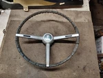 1968 Pontiac Gto Lemans Tempest Oem 3 Spoke Steering Wheel & Horn Button. Fixed Price $75.00.