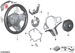 Genuine Bmw M3 Z4 I3 F40 F44 G20 Cover Steering Wheel Top 32309503017. Fixed Price $48.77.