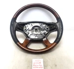 07-08 Oem Mercedes W221 S550 Driver Steering Wheel Leather Wood. Fixed Price $150.00.