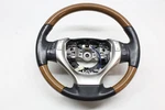 2013 Lexus ES300H Steering Wheel Leather Wood GS120 04920 Oem 14 15. Fixed Price $169.99.