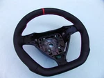 Porsche 911, 997, 987 Steering Wheel, Flat Bottom, Ergonomic Inlays, New Leather. Fixed Price $845.00.
