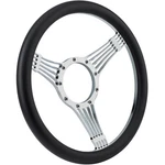 Chrome Plated Billet Banjo Style Steering Wheel. Fixed Price $263.99.