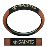 Nfl New Orleans Saints Embroidered Pigskin Steering Wheel Cover By Fanmats. Fixed Price $34.95.