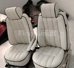 For Land Rover -range Hse L322 (2007-2012) Real Leather Front Covers Ivory. Fixed Price $472.21.