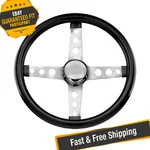 Grant 570 4-SPOKE Classic Cruisin' Series Black High Gloss Vinyl Steering Wheel. Fixed Price $87.69.