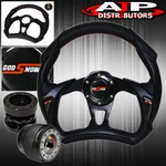 Hub Extender + 320MM Pvc Black Battle Style Steering Wheel For 96-05 Civic. Fixed Price $58.99.