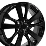 SET(4) 18X7.5 Gloss Black 62720 Wheels Fits Infiniti & Nissan Cars. Fixed Price $772.00.