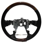02 03 04 Cadillac Seville Black Leather Wood Grain Steering Wheel Oem. Fixed Price $63.19.