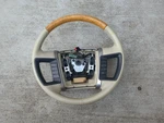 08-12 Lincoln Mkz Steering Wheel Leather Wood Grain Beige Cruise Control Oem. Fixed Price $149.99.