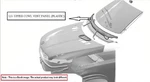 Windshield Wiper Cowl Grille Vent Panel Oem 2008 SMARTFOR2 4518350019C22A. Fixed Price $90.00.