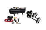4 Trumpet Horn Kit - Fits Truck/car/jeep/suv W/ 110PSI 12V Compressor &tank. Fixed Price $132.99.