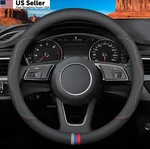 Custom-fit For Steering Wheel Cover, Premium Leather Car Bmw, C-style. Fixed Price $38.16.