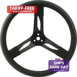 Quickcar 68-003, One 15IN Steering Wheel Stl Black High Performance & Racing Par. Fixed Price $96.35.
