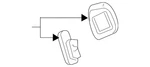 Genuine Audi Steering Wheel Transmission Shift Control Switch 4M0-951-523-D-5PR. Fixed Price $549.70.
