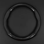 For Lexus IS300 LS460 IS350 Black 15" Steering Wheel Cover Carbon Fiber Leather. Fixed Price $32.64.