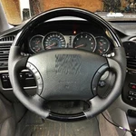 Toyota Sequoia 2003-2007 Black Wood Piano Genuine Leather Steering Wheel-sports. Fixed Price $229.00.