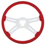 18" Steering Wheel - Red. Fixed Price $175.99.