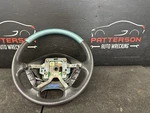 2002 Thunderbird Leather Wrapped Steering Wheel Black & Blue Ab Id 1W6A3F563CBK. Fixed Price $85.00.