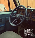 14" Billet Black Muscle Chevy 69-94 Gm Steering Wheel W/ Engraved Horn Set. Fixed Price $201.57.
