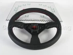 Personal Steering Wheel Grinta 330MM Black Leather W/ Red Stitching 6430.33.2096. Fixed Price $436.59.