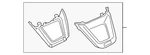Genuine Audi Trim Molding 4M8-419-659-A-3Q7. Fixed Price $188.35.