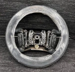 New Oem 2006-2011 Cadillac Dts Leather Steering Wheel ; Tuxedo Blue 15846416. Fixed Price $110.99.
