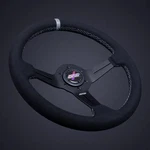 Dnd Precision Interior 50MM Black/gray Acantara Race Steering Wheel ARW-GR-50. Fixed Price $129.00.