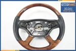 07-10 Mercedes W221 S550 Driver Steering Wheel Wood Oem. Fixed Price $144.00.