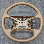 2001-2004 Dodge Dakota Durango Steering Wheel W/ Cruise Control Brown Rubber. Fixed Price $119.85.