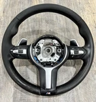 Oem Bmw F32 F30 F22 F36 F33 Steering Wheel Sport Black Leather W/ Shifters. Fixed Price $179.99.