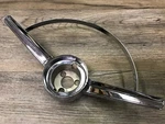 1964 65 Chevelle Malibu Ss Elcamino Used Gm Chrome Steering Wheel Horn Oem. Fixed Price $75.00.