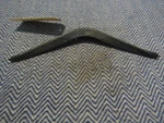 Nos 1970-1974 Ford Mustang Torino Maverick 2 Spoke Steering Wheel Pad Cover Blue. Fixed Price $49.99.