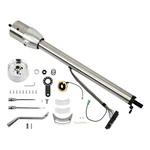Stainless Steel 32" Tilt Automatic Steering Column W/9 Hole Wheel Adapter No Key. Fixed Price $139.99.