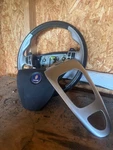 Manual Saab 9-3 03 -07 Aero Steering Wheel 12759377. Fixed Price $160.00.