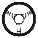 Southwest Speed 14" Steering Wheel,chrome Plated Billet W/ Black Wrap,banjo. Fixed Price $179.99.
